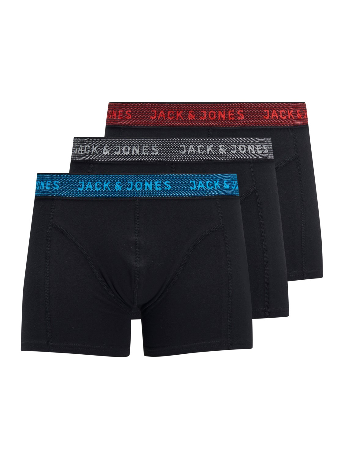 jacwaistband trunks 3 pack jack jones